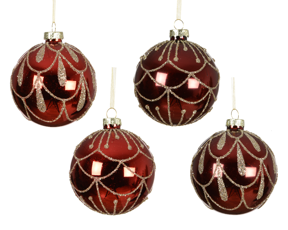 Christmas Ornaments Glass