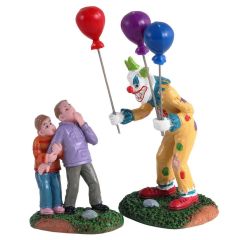Lemax creepy balloon seller s/2 Spooky Town 2021