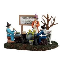 Lemax the cooking coven Spooky Town 2025