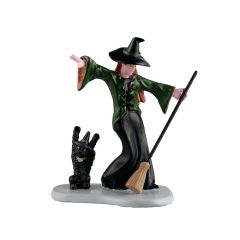Lemax witch' dance party Spooky Town 2025