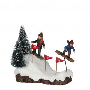 LUVILLE Winterdorf, Weihnachtsdorf HT48 1031296 Ski Patrol 