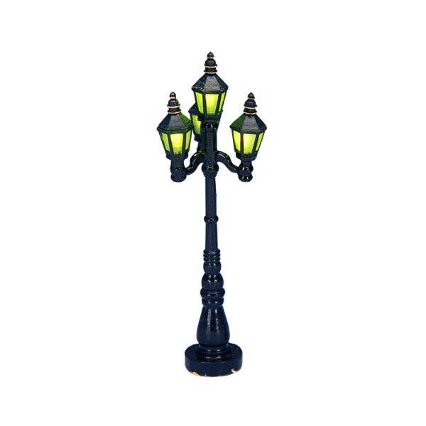 Old english shop street lamps