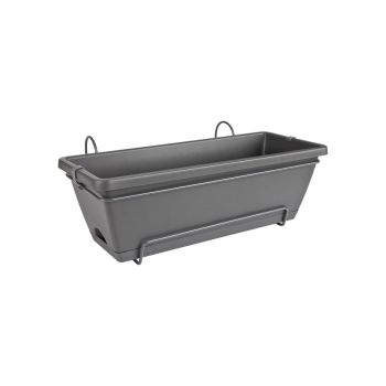 Elho barcelona all-in-1 balkonbak 50 cm antraciet