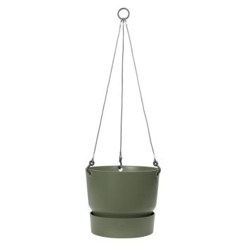 Elho Greenville Hangschaal kunststof 24 cm blad groen
