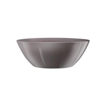 Elho brussels diamond Blumentopf oval 36 cm oyster pearl