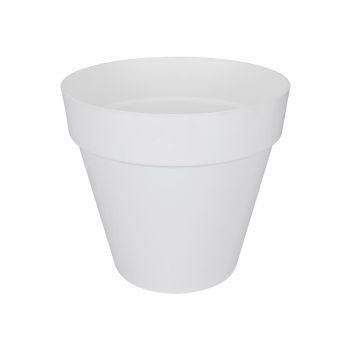 Elho loft urban bloempot rond 30 cm wit