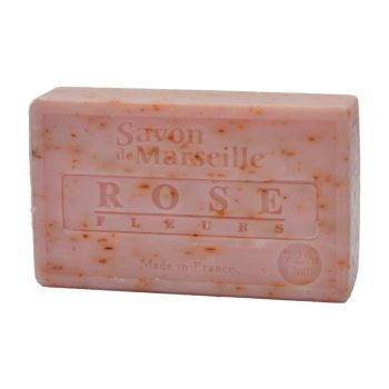Le Chatelard 1802 Savon de Marseille zeep rose fleurs (rozenblaadjes) 100g