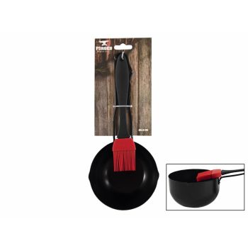 Grillpfanne inkl. Pinsel 11,5x6,7 cm