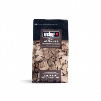 Weber virutas de madera 0.7 kg hickory