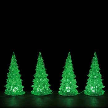 Lemax crystal lighted tree 3 color s/4 General 2019