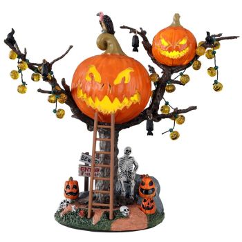 Lemax pumpkin tree house Spooky Town 2021