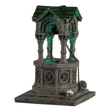 Lemax gothic well Spooky Town 2021