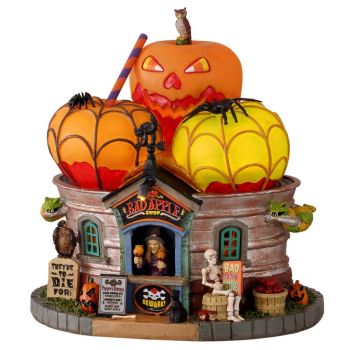 Lemax the bad apple shop Spooky Town 2021