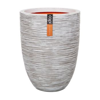 Capi nature elegant niedrig rib 46x58 cm elfenbein
