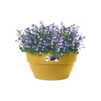 Elho Vibia Campana schaal rond 34 cm honinggeel
