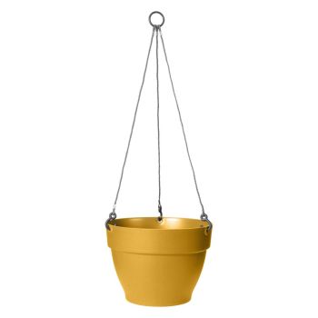 Elho Vibia Campana hangschaal 26 cm honinggeel