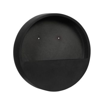 Pottery Pots mur pot wally suspendu d40h9 noir