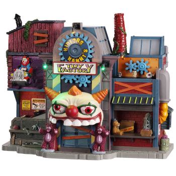 Lemax hideous harry's toy factory Spooky Town 2021