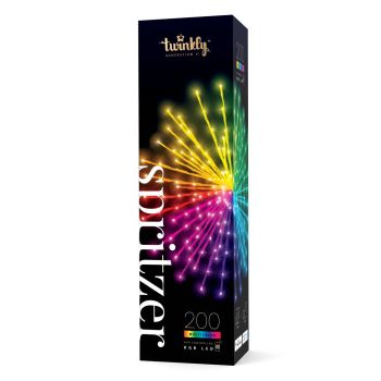 Twinkly Spritzer – 200 RGB Lichter Spritzer ø40 cm 16 Millionen Farben – Generation II