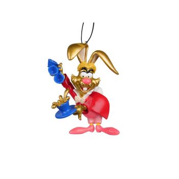 Kurt S. Adler plastic christmas bauble - Disney March Hare 14cm multicolor 1 piece