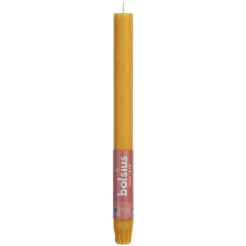 Bolsius vela de cena rústica shine 27cm panal amarillo