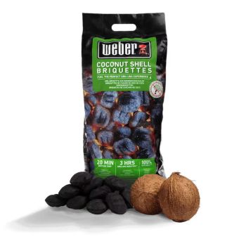 Weber briquetas de coco 4 kg
