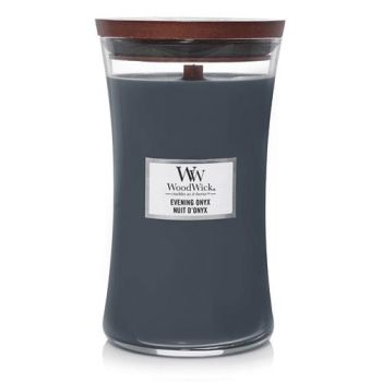 WoodWick large candle evening onyx 