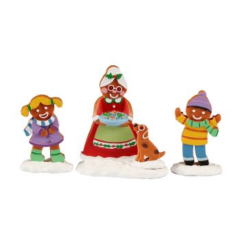 Lemax mrs. claus and cookies, set of 3 Sugar 'N' Spice 2023
