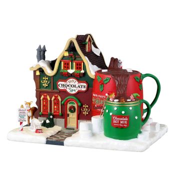 Lemax hot chocolate spa Santa's Wonderland 2023