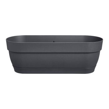 Elho Vibia Campana balkonbak 50 cm antraciet