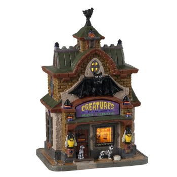 Lemax creatures of the night pet shop Spooky Town 2023
