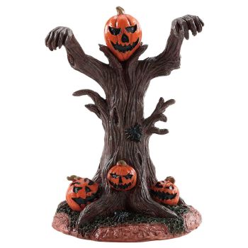 Lemax evil pumpkin tree Spooky Town 2018