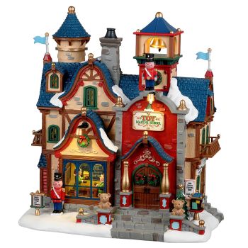 Lemax toy making school Santa's Wonderland 2023