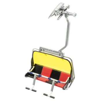 Jägerndorfer zetel 4 pers. rood/zwart 1:32