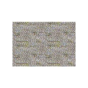 My Village Sheet Cobblestone Pattern Gray