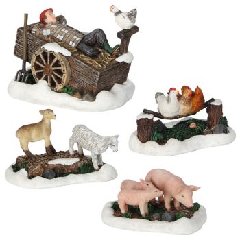 Luville General Farm scenery 4 pieces