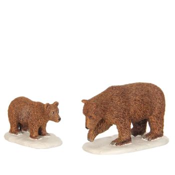 Luville Sledgeholm Bear and cub 2 pieces