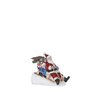Luville Sledgeholm Santa on sledge