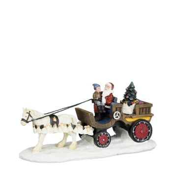 Luville Classics Santa on his sleigh