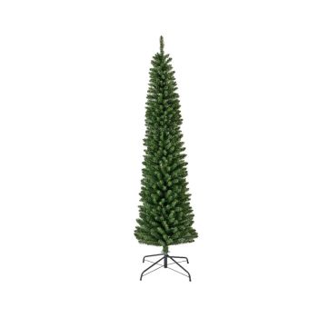 Everlands Pencil pine - Árbol de navidad slim artificial verde 2,1m x 60cm