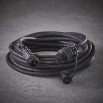 Luca Lighting - Connect 24 cable de rallonge noir extra - l300cm