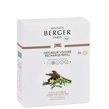 Maison Berger Paris navulling autoparfum under the olive tree 2 stuks