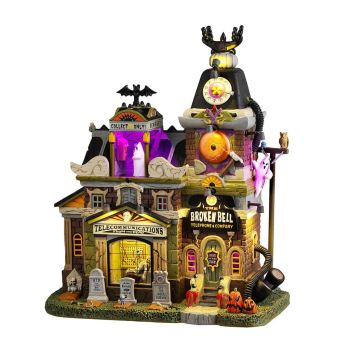 Lemax broken bell telephone co. Spooky Town 2024