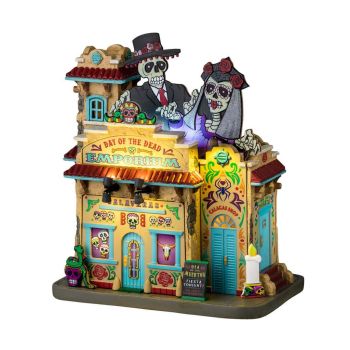 Lemax day of the dead emporium Spooky Town 2024