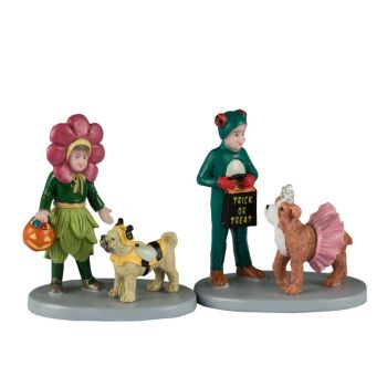 Lemax costumed companions s/2 Spooky Town 2024