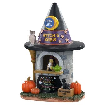 Lemax witch´s brew coffee Spooky Town 2020