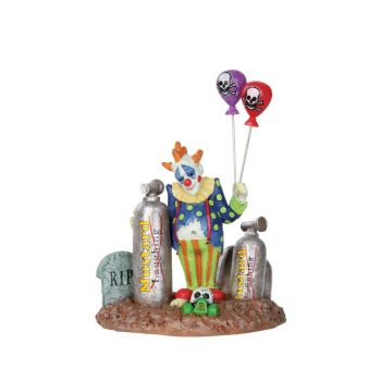 Lemax balloon clown Spooky Town 2013