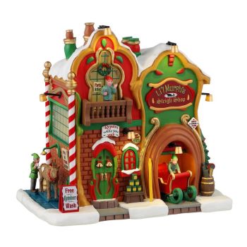 Lemax li'i murph's sleigh shop Santa's Wonderland 2024