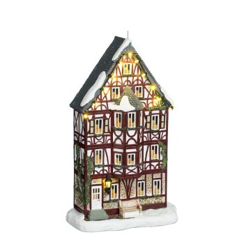 Luville Schneewald Elzas half-timbered house