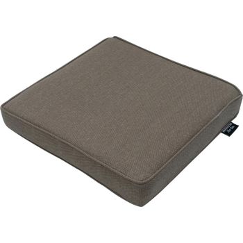 Madison Luxury seat cushion 40x40cm Taupe canvas eco+
